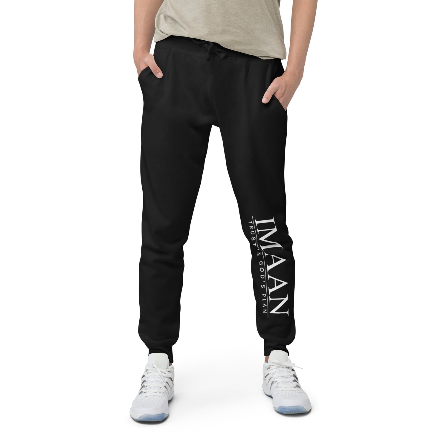 IMAAN fleece sweatpants