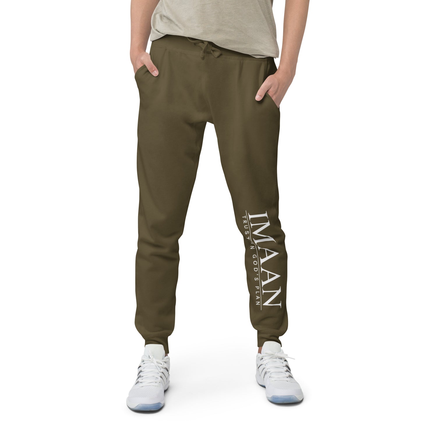 IMAAN fleece sweatpants